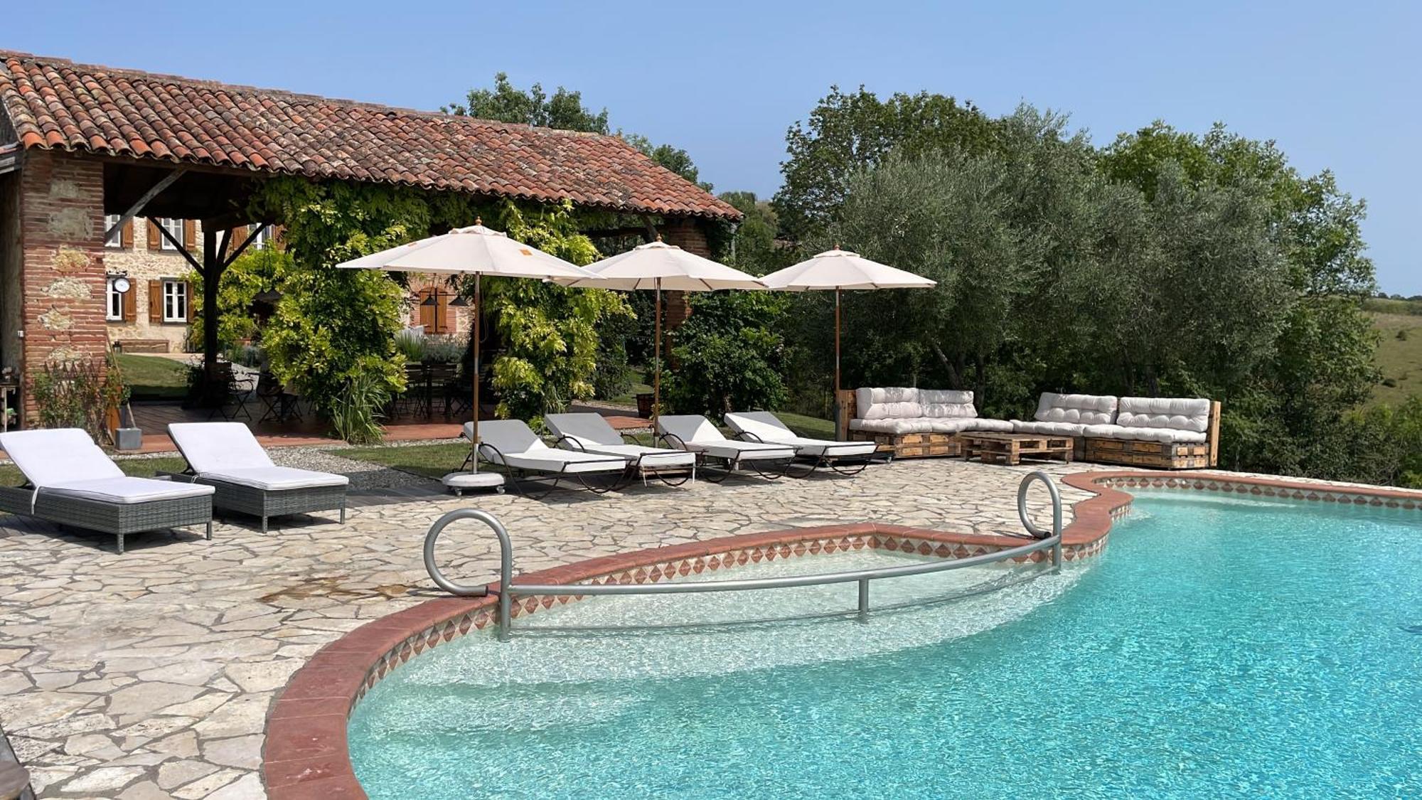 Vila Ferme Domaine De Maurel Le Fossat Exteriér fotografie
