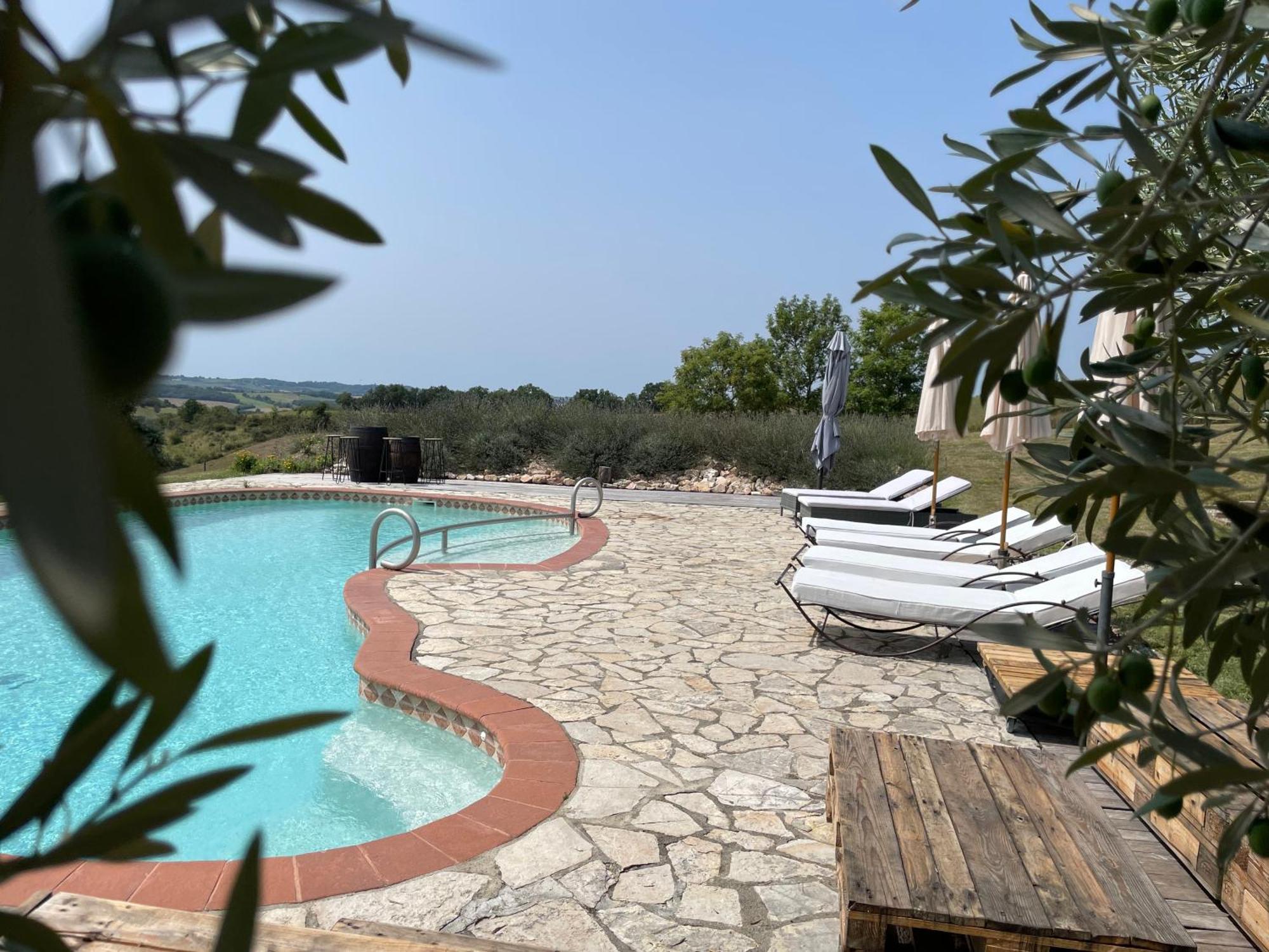 Vila Ferme Domaine De Maurel Le Fossat Exteriér fotografie